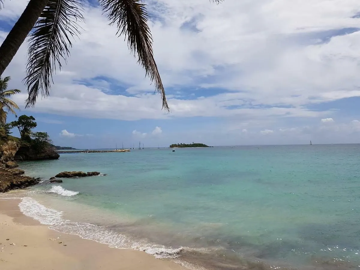 Appartement Studio pieds dans l'eau à Le Gosier  Guadeloupe